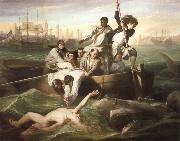 John Singleton Copley Watson und der Hai painting